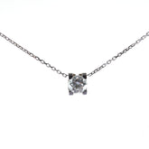 Cartier White Gold 0.59 Carat Diamond Necklace
